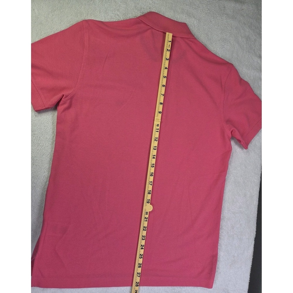Brooks Brothers Polo Shirt Mens Medium Pink 1818 Performance Slim Fit Cotton - Picture 5 of 6